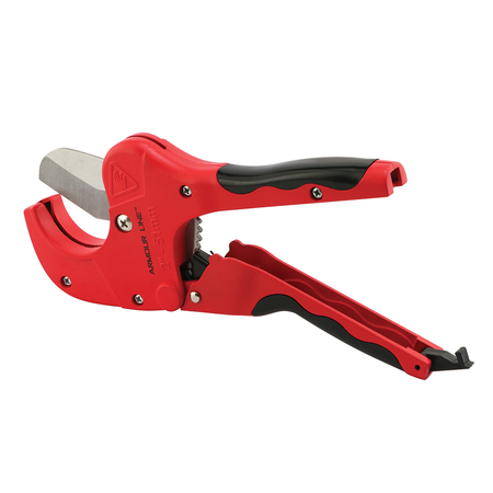 PRIME-LINE PVC Pipe Cutter With Ratcheting Mechanism, Up To 2 in. Diameter Single Pack RP77152